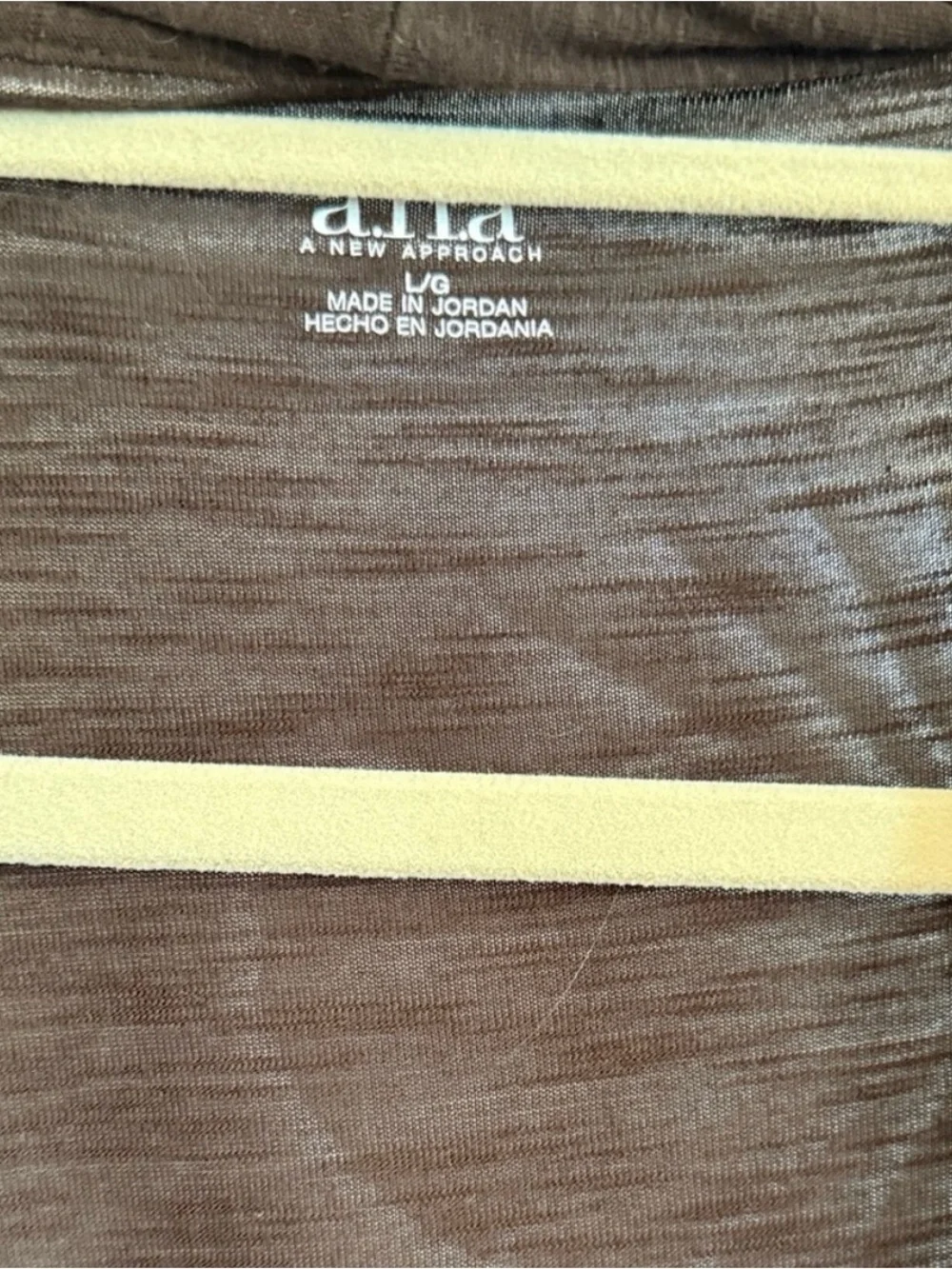 a.n.a Brown Longline Waterfall Cardigan Lightweight Draped Knit L